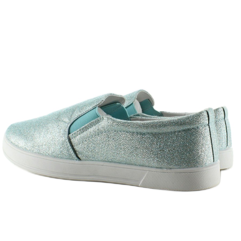 Iridescent slipony JX35 L. Blue modrý 2