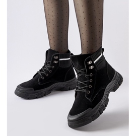 Černé zateplené boty Tellaro černý 1