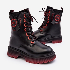 News Dětské zateplené boty Black Askya černá 1