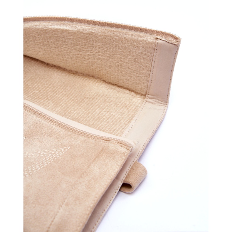 Day-Vine Dámské semišové kozačky na vysokém podpatku světle béžová Khabira béžový 4