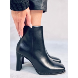 Vysoké podpatky Madison Black Pu černá 1