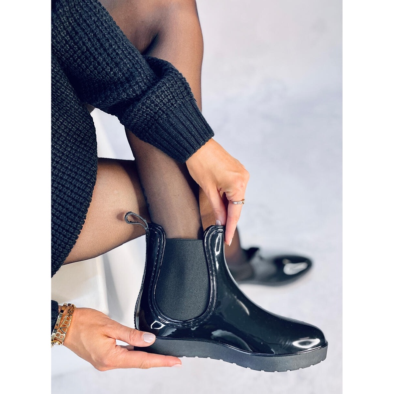 Boty Lubu Black Jodhpur černá 1