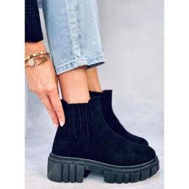Dámské boty značky Leigh Black značky Jodhpur černý 2