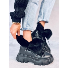 Dámské sněhule Jarl Black černý 1