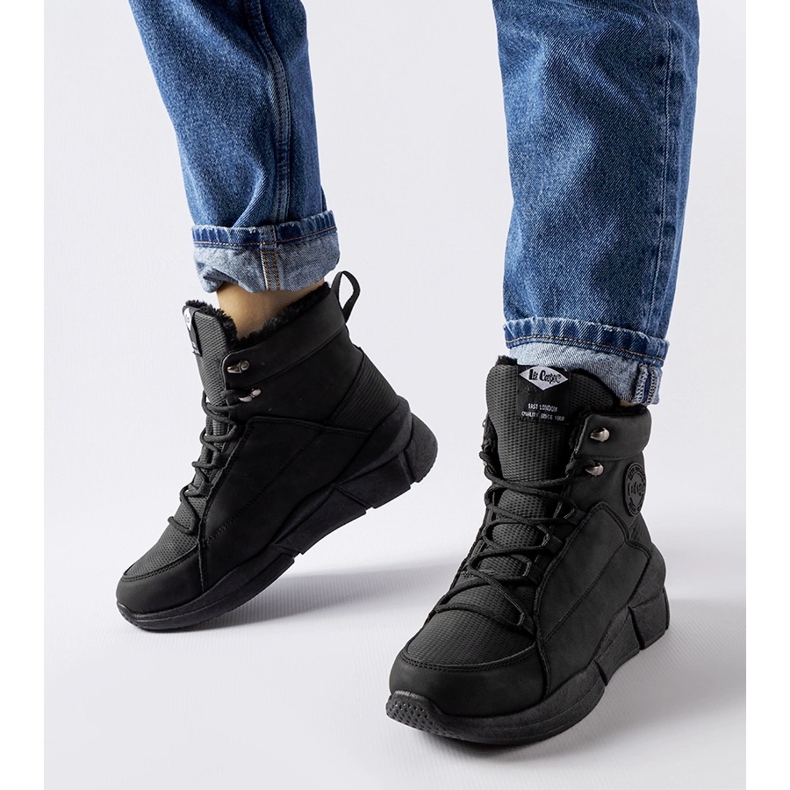 Černé vysoké boty Lee Cooper LCJ-23-44-1979L černý 1