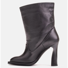 Marco Shoes Kotníkové boty z měkké kůže černý 1