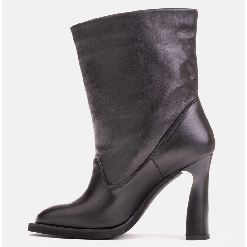 Marco Shoes Kotníkové boty z měkké kůže černý 1