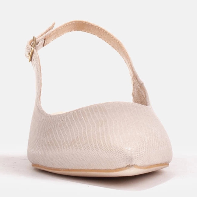 Marco Shoes Přírodní semišové sandály v béžové barvě 1965P-103-1 béžový 2