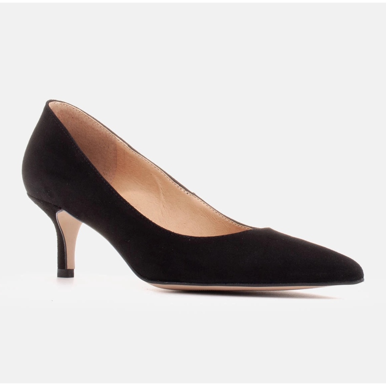 Marco Shoes Elegantní lodičky na podpatku na nižším podpatku černý 1