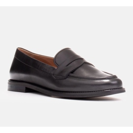 Marco Shoes Kožené mokasíny 2231P-001-1 černý 2