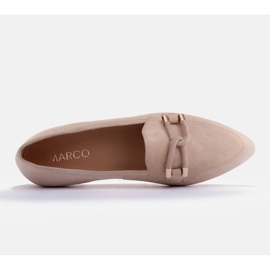 Marco Shoes Zdobené mokasíny béžový 4