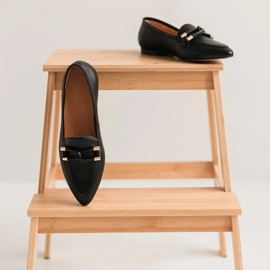 Marco Shoes Zdobené mokasíny černá 1