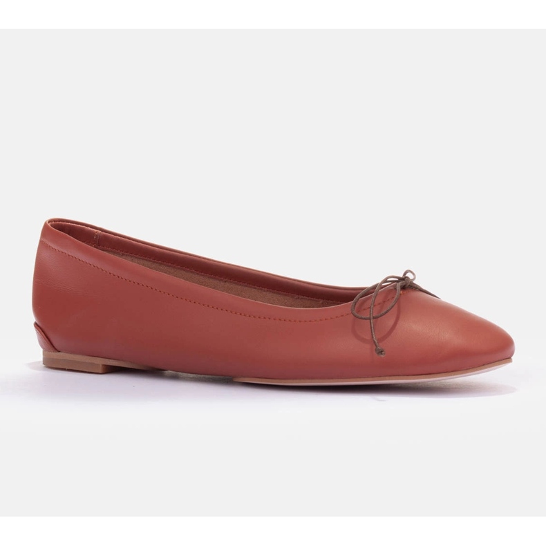 Marco Shoes Baletní boty Passo hnědý 1