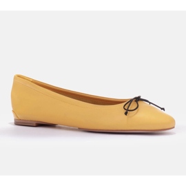 Marco Shoes Baletní boty Passo žluť 1