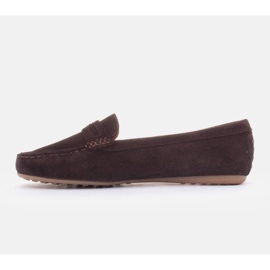 Marco Shoes Semišové mokasíny hnědý 4
