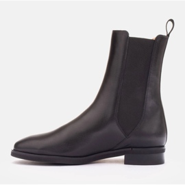 Marco Shoes Boty Lenny Chelsea černý 1