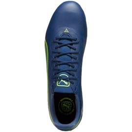 Kopačky Puma King Pro FG/AG 107566 02 modrý 1 Kopačky Puma King Pro FG/AG 107566 02 modrý 1
