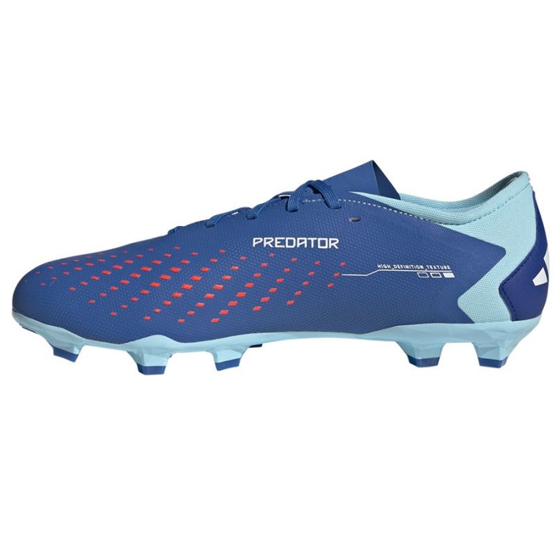 Kopačky Adidas Predator Accuracy.3 L Fg GZ0015 modrý 1