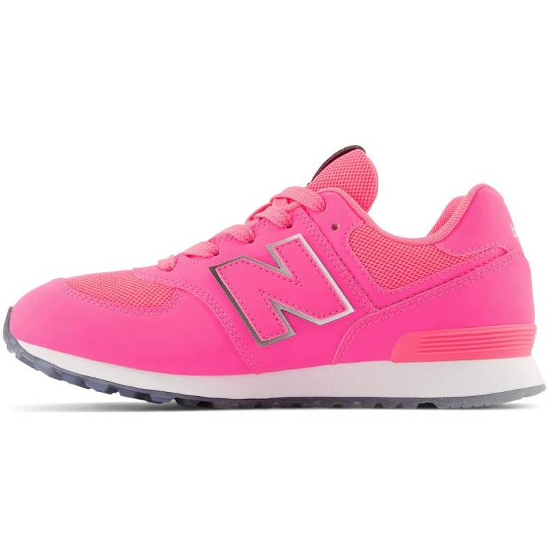 Boty New Balance Jr GC574IN1 růžový 1