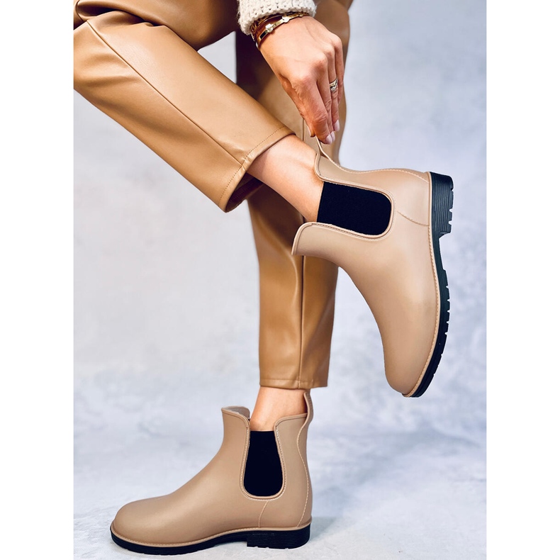 Dámské galoše Jodhpur Foxy Khaki béžový 1