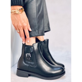 Dámské chelsea boty Boone Black černý 1