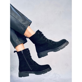 Turner Black šněrovačky černá 2