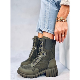 Jewel Green nylonové boty zelený 1