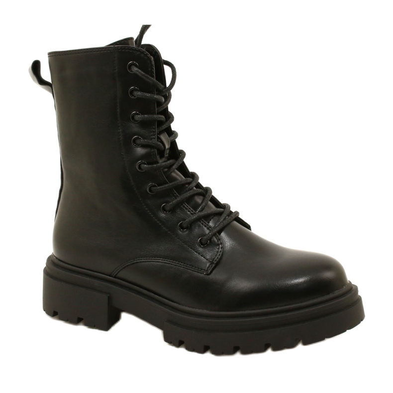 Evento Dámské boty černých dělníků Eveno 21BT35-4235 Boots 3