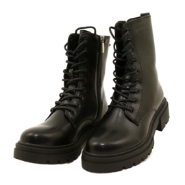 Evento Dámské boty černých dělníků Eveno 21BT35-4235 Boots 5
