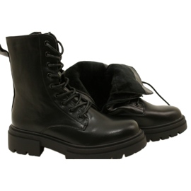 Evento Dámské boty černých dělníků Eveno 21BT35-4235 Boots 7