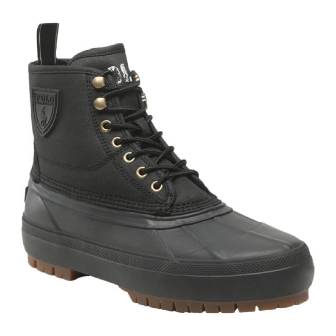 Polo Ralph Lauren Claus Laceup 80 boty 812880474001 černý 1
