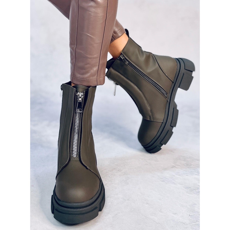 Vojenské boty Kobra Army Green zelený 1