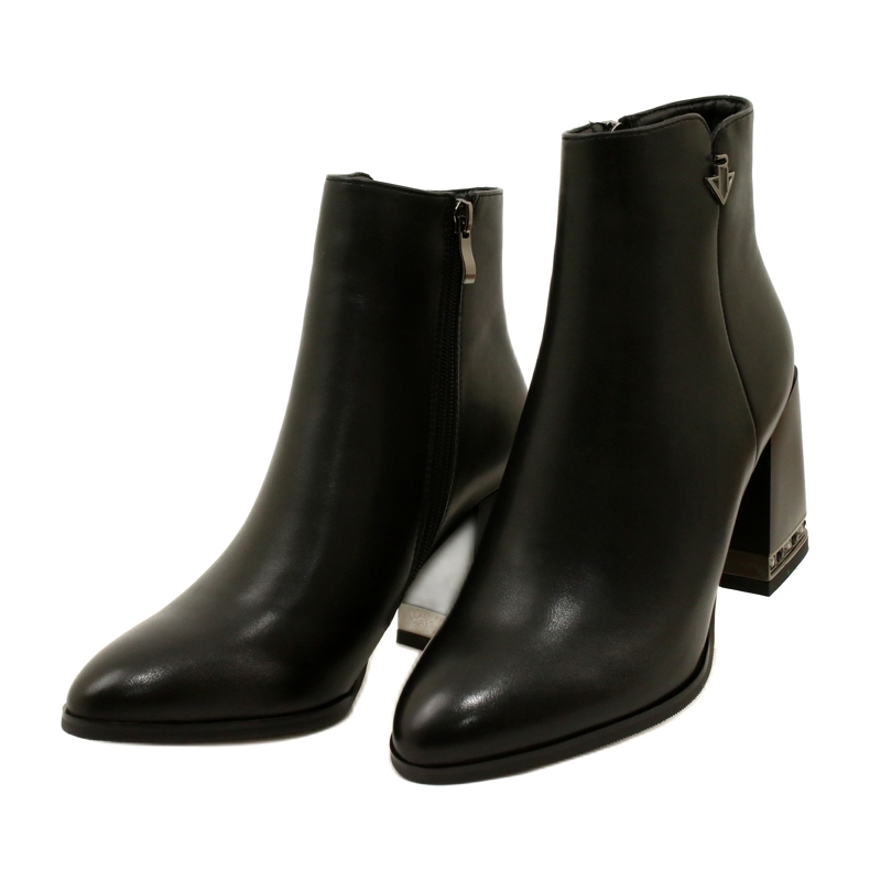 Dámské černé izolované boty s Filippo DBT4842/23 BK černá 7