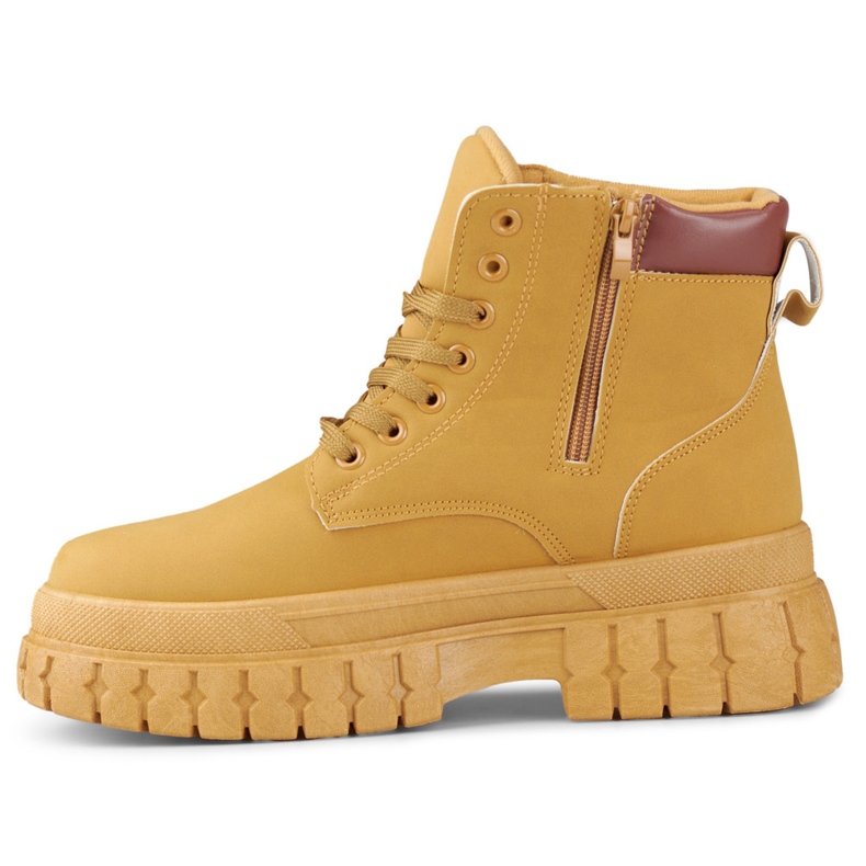 Klasické dámské velbloudí boty hnědý 2