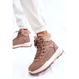 Dámské izolované boty Lee Cooper LCJ-22-44-1363 Pink růžový 2