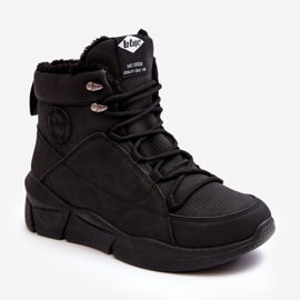 Dámské zateplené boty na platformě Lee Cooper LCJ-23-44-1979L Černá černý 1