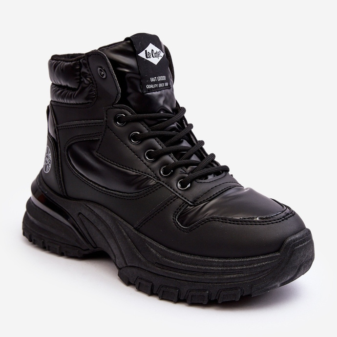 Dámské kotníkové boty na silné podrážce Lee Cooper LCJ-23-44-1973L Černá černý 1