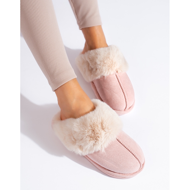 Dámské pantofle Shelovet růžové růžový 1