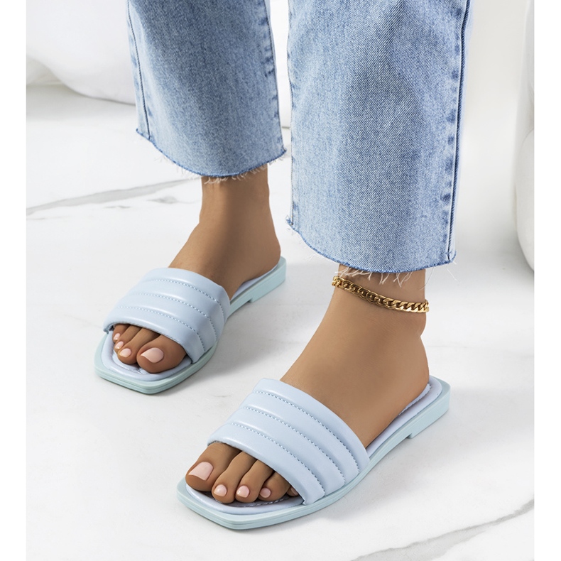 BM Keulen modré pantofle modrý 1