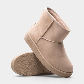 Boty Big Star W MM274160 béžový 1 Boty Big Star W MM274160 béžový 1