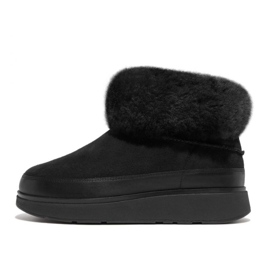 FitFlop GEN-FF Mini oboustranné shearlingové boty W GS6-090 černý 1