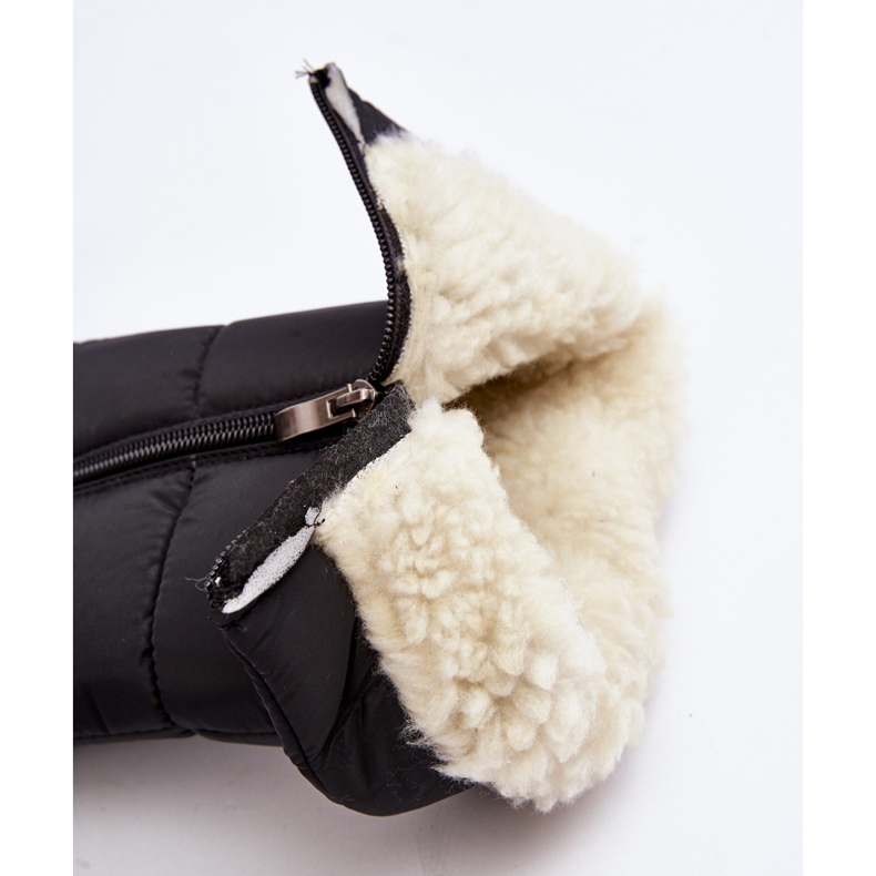 Dámské zateplené boty do sněhu Progress PROGJ-22-136 Black černá 2