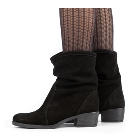 Olivier Černé vysoké podpatky Mona černý 3