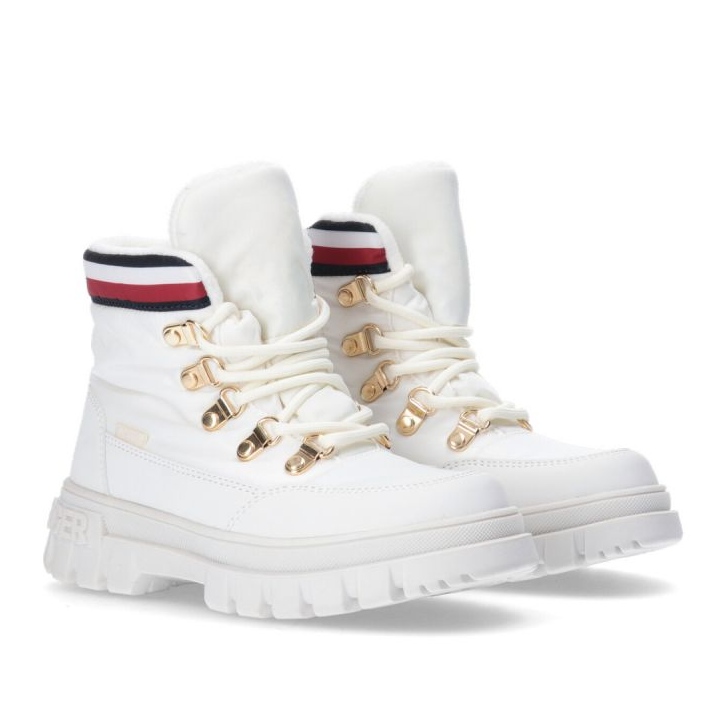 Tommy Hilfiger šněrovací bota Ivory W T3A5-33062-1047101-101 bílý 1
