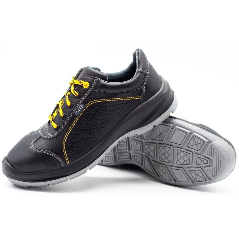 ŁUKPOL Pánská pracovní obuv Techwork 1128P, černá 3