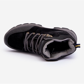 Pánské trekové boty Trapper Black Fontanoe černá 4