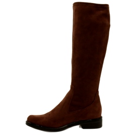 Caprice Dámské kozačky Stretch 25512-29 316 Dk Cognac Stre hnědý 7