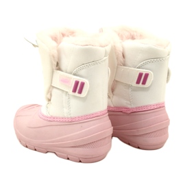 Befado dětské boty sněhule 160X013 růžový 3