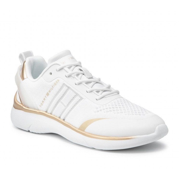 Tommy Hilfiger Knitted Light Sneaker W FW0FW05791-YBR bílý 1 Tommy Hilfiger Knitted Light Sneaker W FW0FW05791-YBR bílý 1