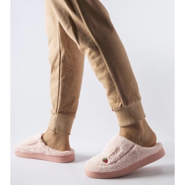 Světle růžové pantofle Collinsville růžový 1